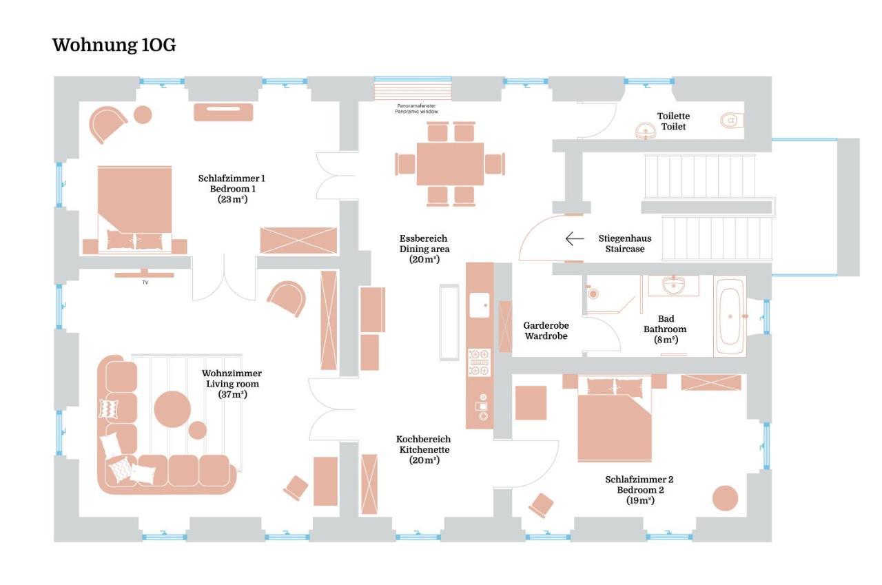 Alter Pfarrhof Egg Apartman Hermagor-Pressegger See Kültér fotó